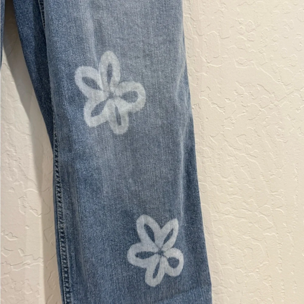 NWOT Abercrombie kids high rise wide leg denim size 15/16 - Picture 2 of 8